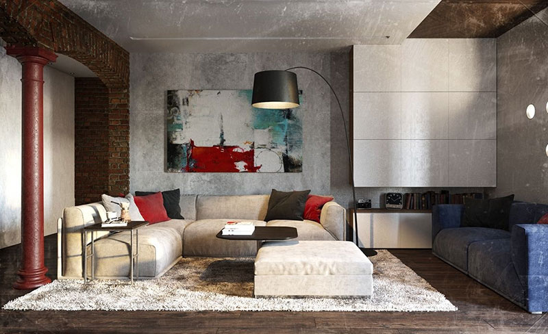 Brutalism-mix-Minimalism-Style